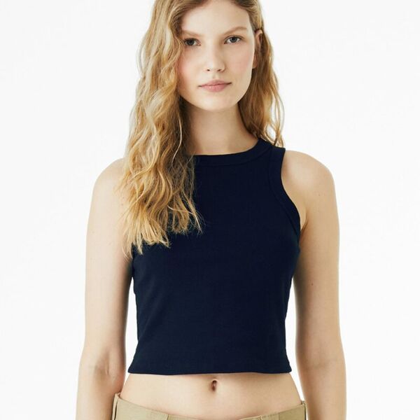 Bella + Canvas Women's Micro Rib Racer Tank Thumbnail