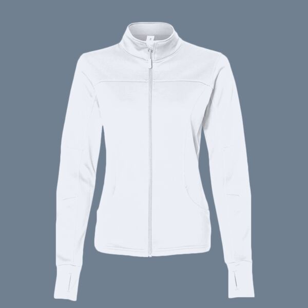 Independent Trading Co. Women's Poly-Tech Full-Zip Track Jacket Thumbnail
