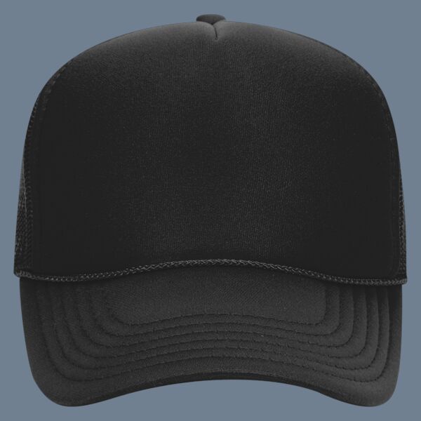OTTO CAP 5 Panel Mid Profile Mesh Back Trucker Hat Thumbnail