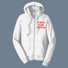 Port & CO Fan Favorite Fleece Full Zip Hooded Sweatshirt Thumbnail
